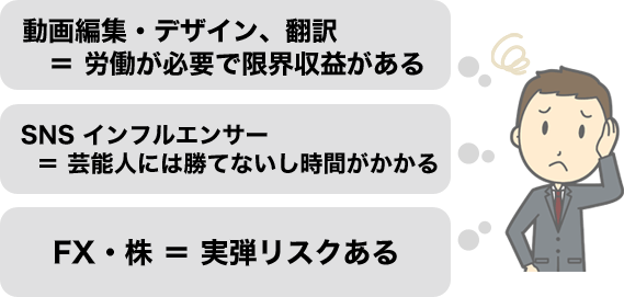他の副業だと...